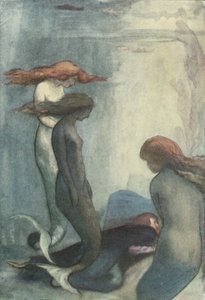 Une complainte marine par William Shakespeare - Robert Anning Bell